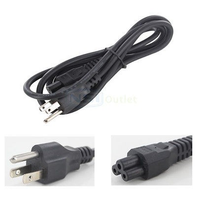   Prong AC Power Adapter Cord Cable for Laptop PC Computers HP Dell New