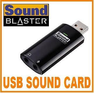   SOUND BLASTER PLAY 70SB114000002 Portable External USB Audio Card