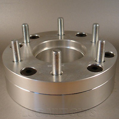BILLET WHEEL ADAPTERS 5x4.5 to 6x5.5 2 THICK SPACERS 5 LUG to 6 LUG