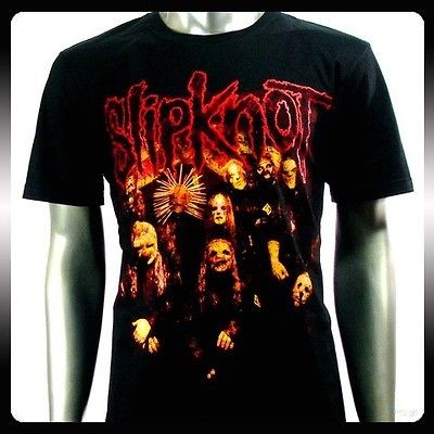Slipknot Rock Punk Band Music Rider Men T shirt Sz XL Heavy Metal