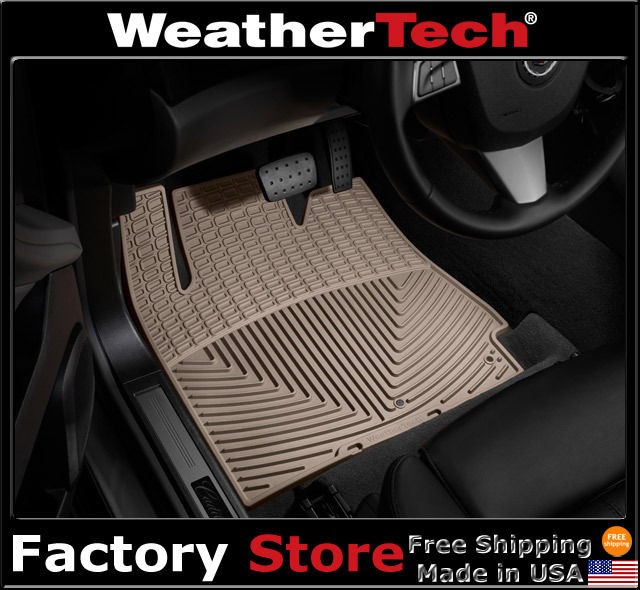 WeatherTech® All Weather Floor Mats   2010 2011   Cadillac SRX   Tan 