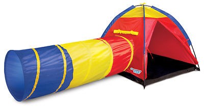 Discovery kids Play Tent & Tunnel 1640402 Fast Easy set up Home 