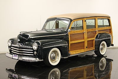Ford  Other 4 door Hot Rod 1948 Ford Woody Wagon Hot Rod RESTORED 