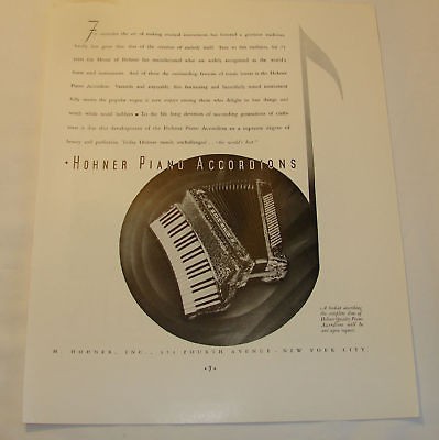 vintage hohner accordion in Accordion & Concertina