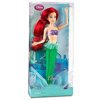 Disney The Little Mermaid Ariel Poseable Doll Fin Tail and Legs 