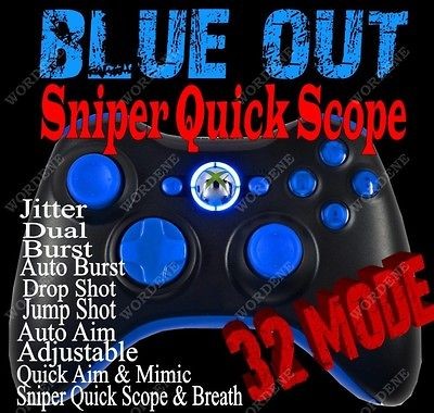 BLACK OPS 2 RAPID FIRE Modded Xbox 360 Controller Sniper quick scope 