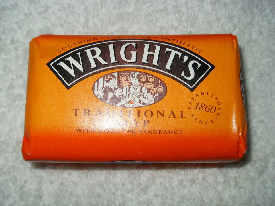 WRIGHTS TRADITIONAL COAL TAR FRAGRANCE BAR SOAP *NEW*