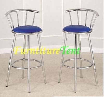 chrome bar stools in Furniture