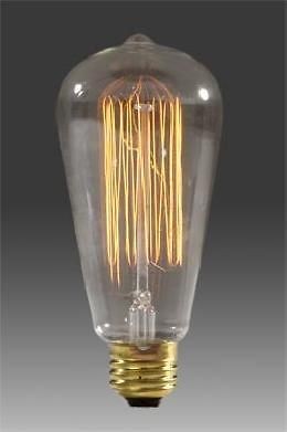 Nostalgic Edison Squirrel Cage style Filament Bulb