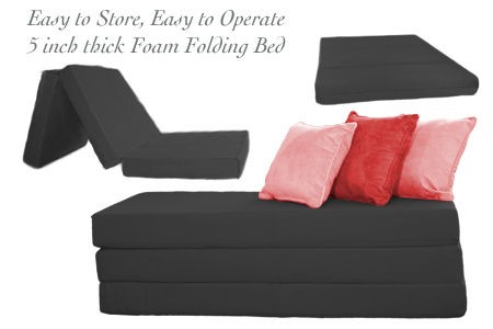 INCH SLEEPER CHAIR FOLDING FOAM BEDS CUSHION CHOOSE FROM MANY SIZES 