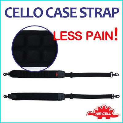 AirCell Comfort Bam Gewa Accord Cello Hard Case Strap