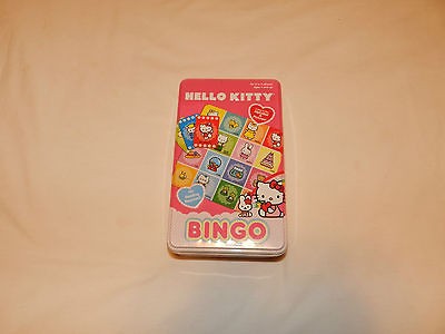 HELLO KITTY Bingo Game Alphabet Or Picture Play New In Package