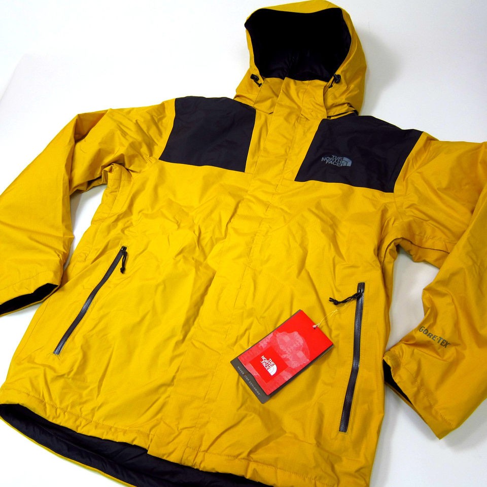   Face Mens Mountain Light Insulated Jacket Medium Leopard Yellow A13L