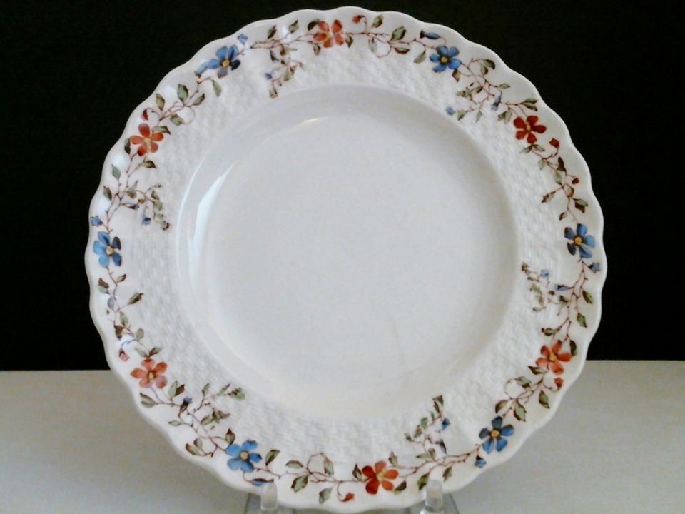 SPODE WICKER DALE SALAD Dessert Plate 1920 1960 Copeland Porcelain