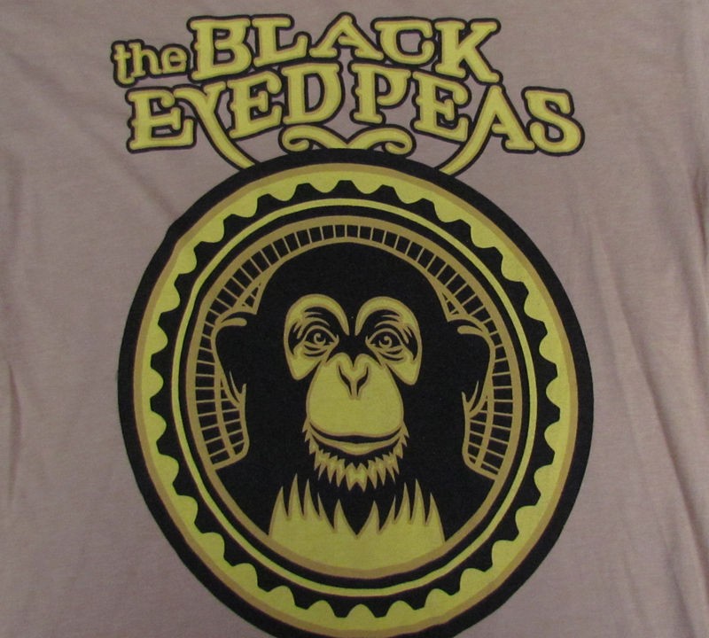 BLACK EYED PEAS T Shirt SIZE S Small Pop Music Logo Concert Tour