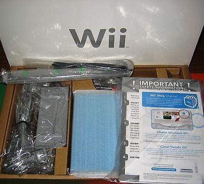Nintendo Wii LIMITED EDITION Blue Console BRAND NEW includes Wiimote 