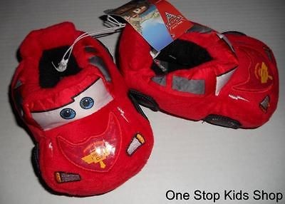   MCQUEEN Toddler Boys 5 6 7 8 Shoes SLIPPERS Socks CARS Disney