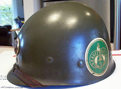 WWII U.S.Army Helmet Liner Brave Rifles 3 Division All Original And 
