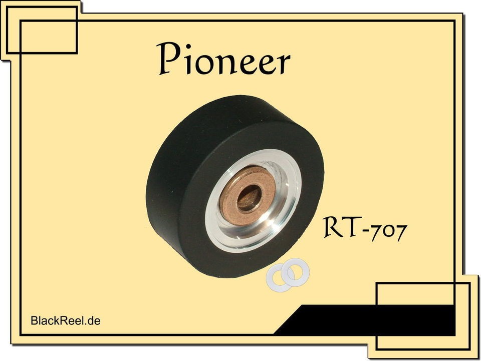 Pinch roller for Pioneer RT 707 RT 707 Rubber roller Reel to Reel 