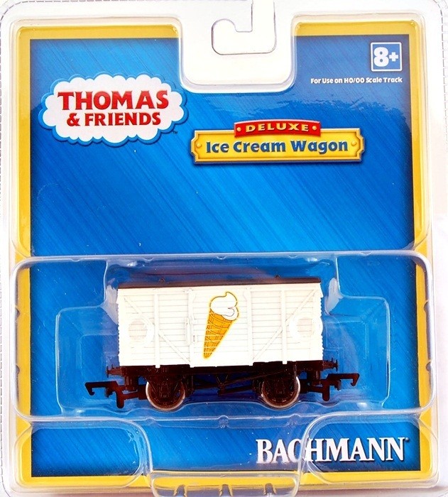 Bachmann HO Scale Train Thomas & Friends Ice Cream Wagon 77021