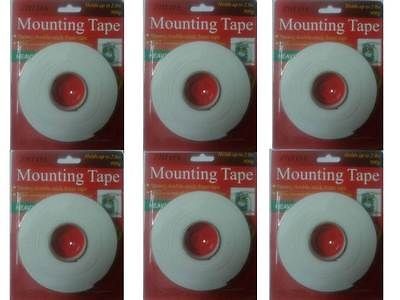   Duty Sticky Self Adhsive Double Side Sided Mounting Tape Foam Pad