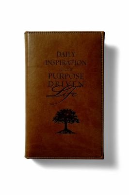Daily Inspiration for the Purpose Driven Life Deluxe Tan by Rick 