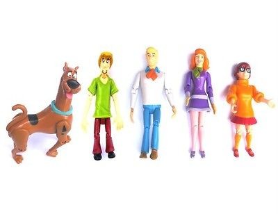 Pcs Scooby Doo SHAGGY DAPHNE FRED VELMA FIGURES N100