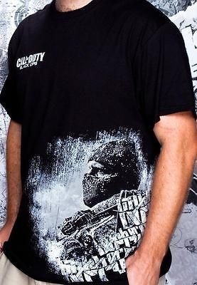 Call of Duty Black Ops Ski Mask Game Officially Licensed Adult T Shirt 