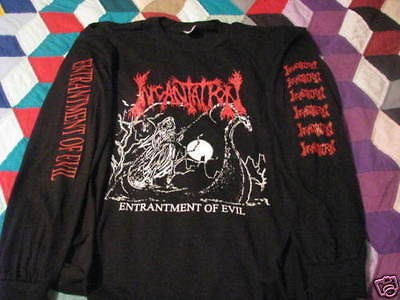 incantation entrantment of evil longsleeve t shirt death metal black 
