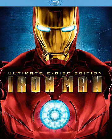Iron Man Blu ray Disc, 2008, 2 Disc Set, Ultimate Edition
