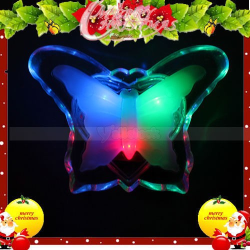 New 110 220V Butterfly Style LED Night Light Energy Saving Features