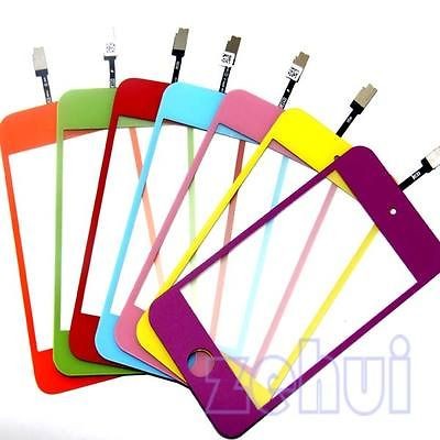   Glass Touch Screen Digitzer Repair For iPod Touch 4 4th 7 Colors