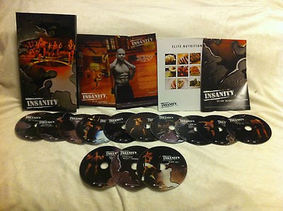 Shaun T 60 Day Insanity Workout 13 dvd set from Beachbody New Factory 