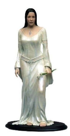 Lord of the Rings Arwen Evenstar Statue Figure White Dress SIDESHOW 