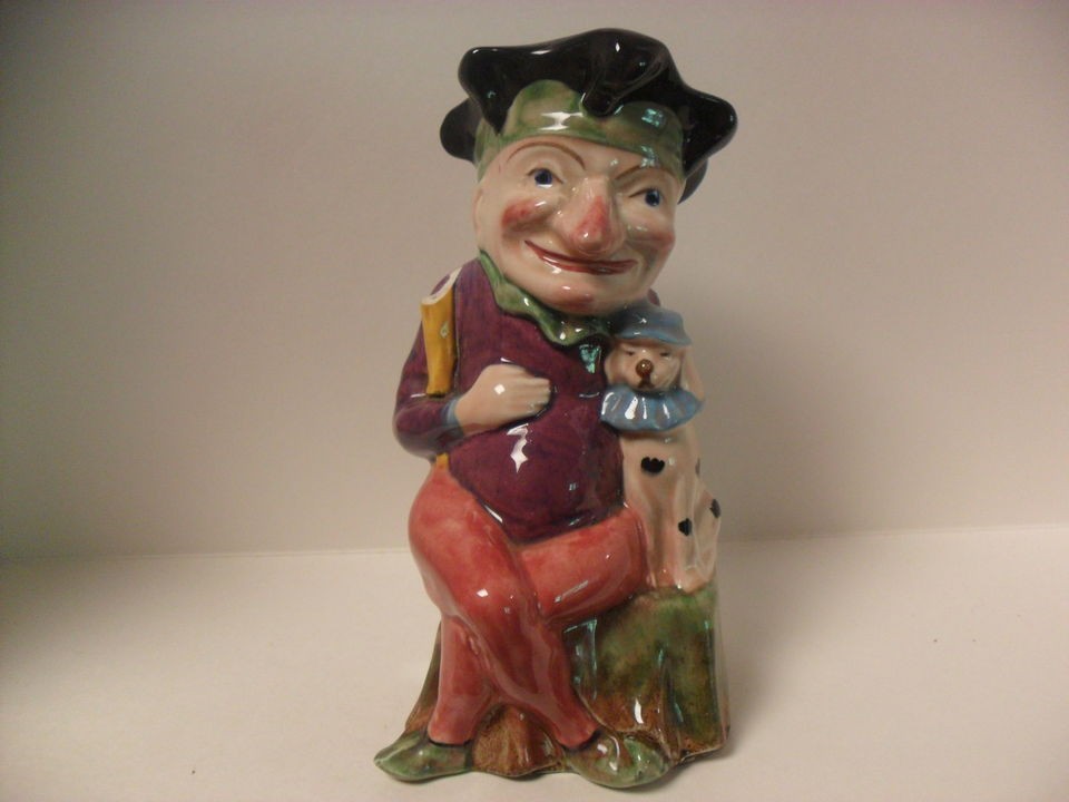 melba ware character toby jug mug mr punch vintage time