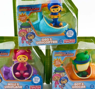 NEW TEAM UMIZOOMI Vehicle Car Set * GEO UMICOPTER * MILLI UMIPLANE 