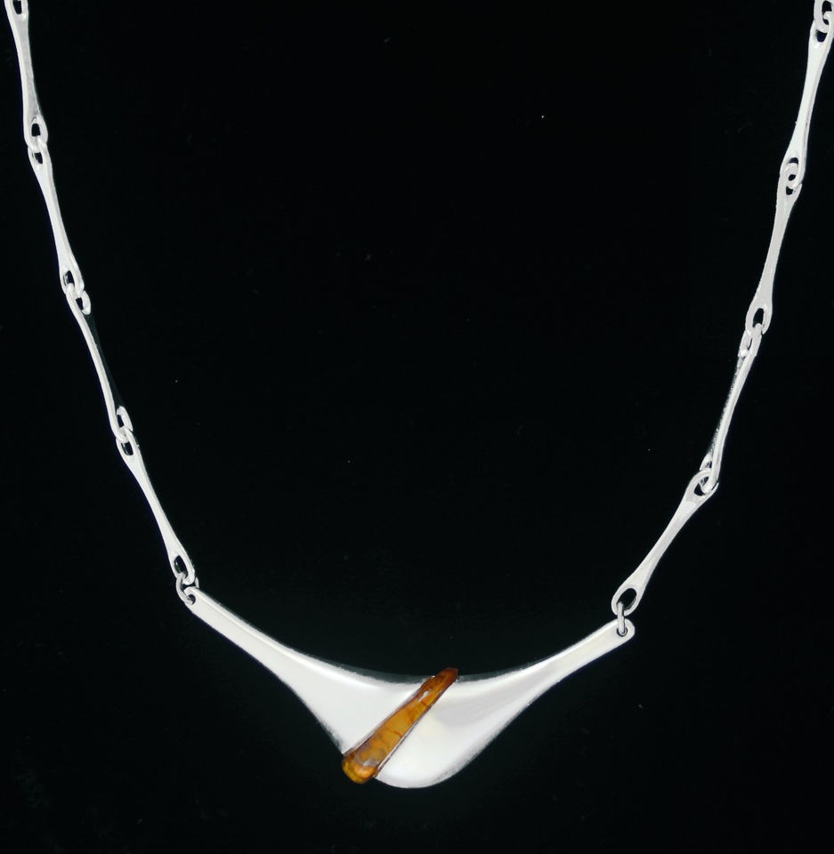 POUL HAVGAARD   THREAD OF LIFE   SILVER NECKLACE, LAPPONIA ,Finland
