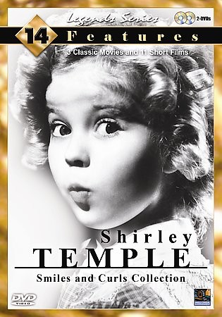 Shirley Temple   Smiles and Curls Collection DVD, 2008, 2 Disc Set 