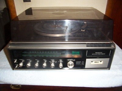 VINTAGE PANASONIC FET IC AM FM, CASSETTE & TURNTABLE MUSIC CENTER 