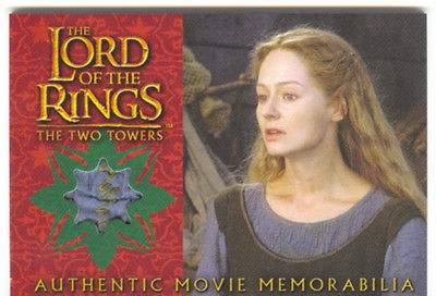 Lord Of The Rings The Two Towers Update Costume Card Eowyns 