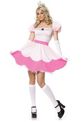 princess peach costume in Clothing, 