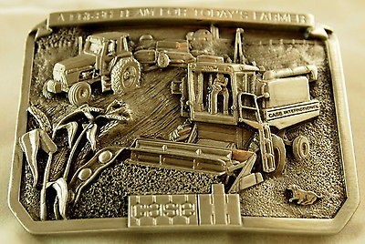   CASE IH  A Fresh Team For Todays Farmer  Belt Buckle  Ltd Edition