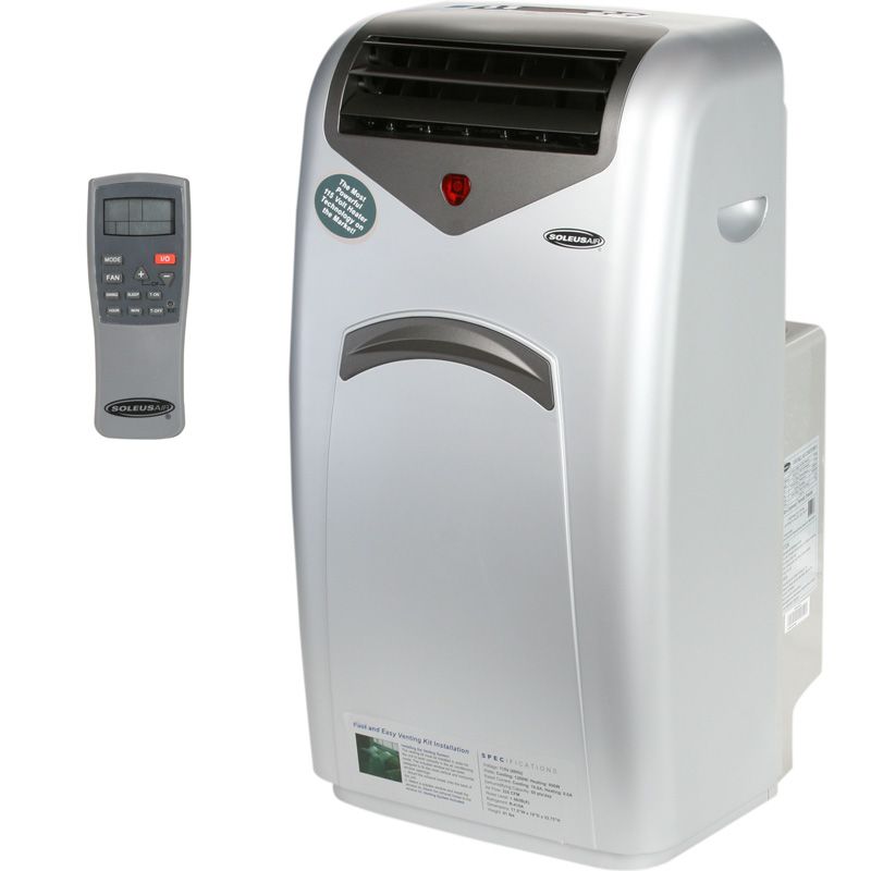 Soleus Portable Air Conditioner + Heat Pump   Room AC + Dehumidifier 