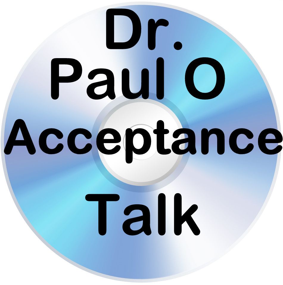 Alcoholics Anonymous Speaker Dr Paul O Acceptance CD