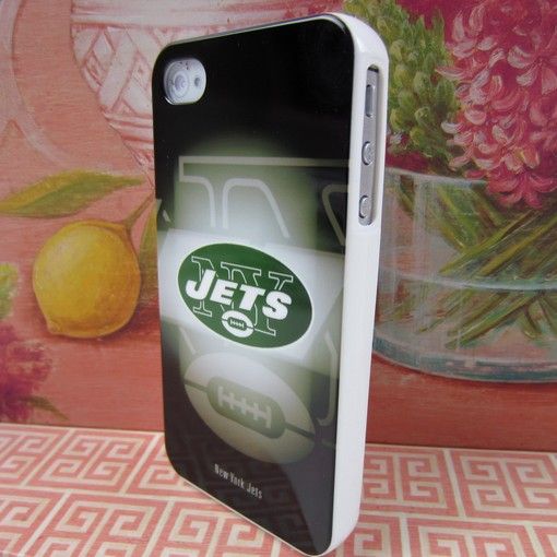 NewYork Jets Silicone Rubber Skin Case Cover for Apple iPhone 4 4S 4G 