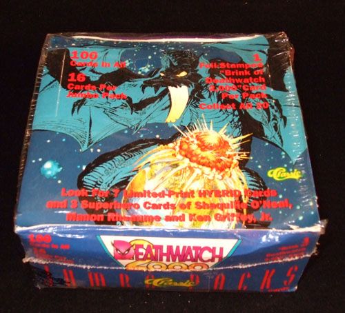 1993 Classic Deathwatch 2000 Jumbo Trading Card Box