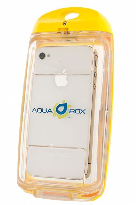 Aqua Box Waterproof Smartphone Device Case Yellow