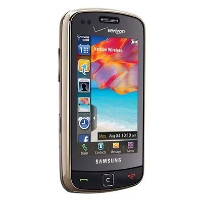 Verizon Samsung Rogue U960 No Contract 3G QWERTY Touch Camera Cell 