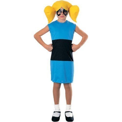 powerpuff girls blue bubbles costume small 4 6 time left