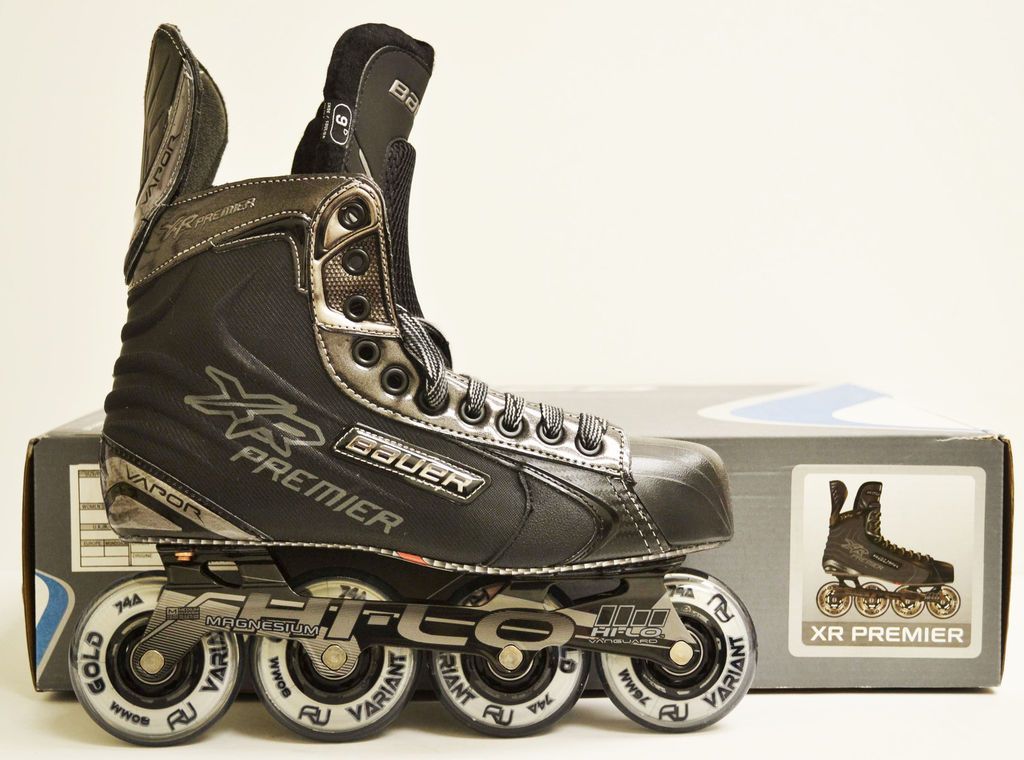 new bauer xr premier senior inline hockey skates 9d one